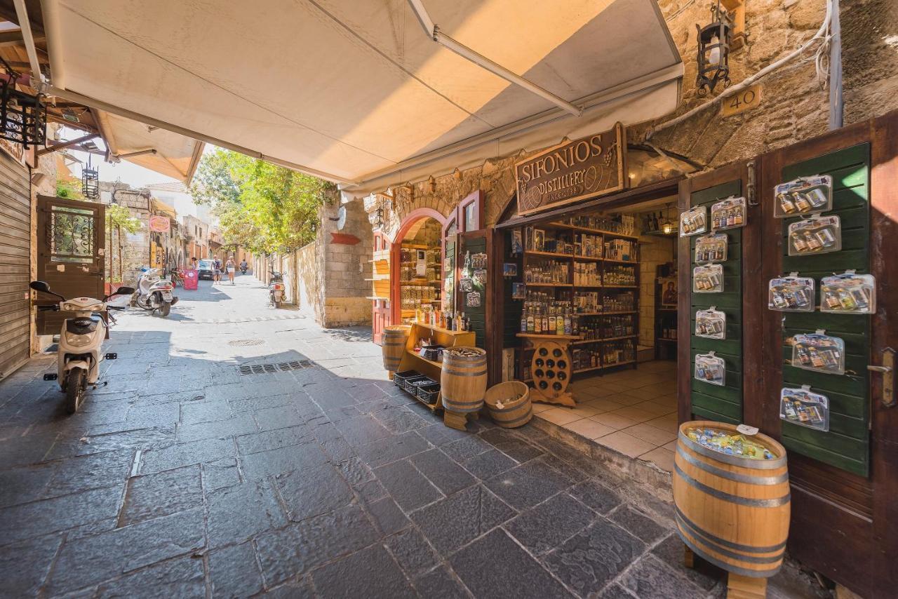 Centrale Apartment Old Town Rhodes City Exterior foto